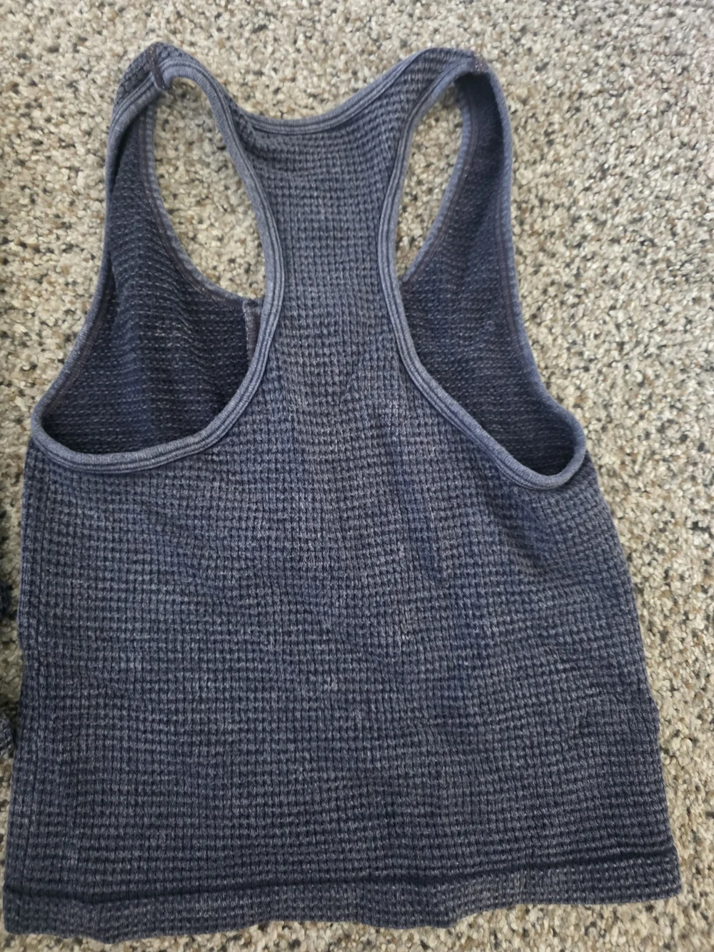 Bike Shorts Waffle Knit SET - Navy Small/ Med Loungewear